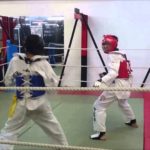 迫力！テコンドー『ビックリ蹴り技』練習（日本ジュニア強化選手）Movie of Taekwondo practice”Surprised Kick”