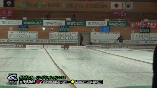 どうぎんカーリングクラシック2018 女子準決勝 Yoshimura vs Matsumura