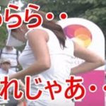 【貴重映像】アン・シネがスイング練習中に戸惑うハプニング公開！！